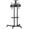 Image de SpeaKa Professional SP-6646948 Base-Line Chariot TV 940 cm (37) - 1778 cm (70) inclinable réglable en hauteur