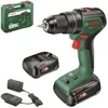 Image de Perceuse visseuse Bosch Universal Impact 18V60 Brushless (+2xbatteries 2 0Ah) + chargeur AL 18V-20 - 06039D7102