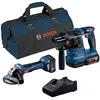 Image de Pack marteau perforateur et meuleuse - Bosch - 0615A50037