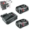 Image de Starter set 18v - bosch vert - 2 batteries 18v 2,5 ah + chargeur - 1600a031t5 1600A031T5