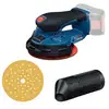 Image de Ponceuse excentrique sans fil bosch professional - gex 18v-150-3 - 18v - 150 mm - 1 feuille abrasive c470 + bague + collecteur