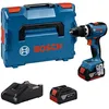 Image de Perceuses-visseuses à percussion sans-fil - GSB 18V-65 - BOSCH - avec 2 batteries 18V 5.0Ah - chargeur - L-Boxx - 06019N3303