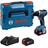 Image de Perceuses-visseuses sans-fil GSR 18V-65 - BOSCH - avec 2 batteries 18V 5.0Ah - chargeur - L-Boxx - 06019N3203