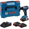 Image de Perceuses-visseuses sans-fil à percussion - GSR 18V-65 - BOSCH - avec 3 batteries ProCORE18V 4.0Ah - chargeur - L-Boxx - 06019N3208
