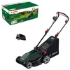 Image de Tondeuse Sur Batterie Bosch Rotak18v2-43 43 Cm Brushless 3 En 1 Vert Noir