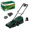 Image de Tondeuse Sans Fil Bosch Rotak18v-34 34 Cm 5 Hauteurs 25-65 Mm Sac 35 L Vert Noir