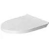 Image de Abattant de WC - DURAVIT - Durastyle - Plastique Amovible - Blanc - Universel