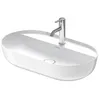 Image de Vasque à poser - DURAVIT - Luv - 70x40 cm - Sans trop-plein - Robinet inclus