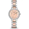Image de Montre Femme - Fossil - Virginia ES3405 - Bracelet Métal Bicolore - Quartz - Chic