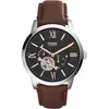 Image de Montre - Fossil - Townsman ME3061 - Automatique - Cadran Noir - Acier Chic