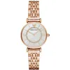 Image de Montre bracelet EMPORIO ARMANI AR1909 - Femme - Quartz - Analogique - Bracelet acier inoxydable - Coloris rose