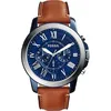 Image de Montre - FOSSIL - FS5151 - 44MM - Cuir Noir - Boîtier Acier Inoxydable