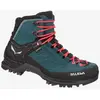 Image de Chaussures Salewa MTN Trainer Mid GORE-TEX vert bleu noir rose femme - 38.5