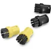 Image de KARCHER 28632640 Set de brosse ronde - 2 noires 2 rouges