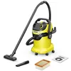 Image de Aspirateur eau et poussière Karcher WD 5 V-25/5/22 - Puissance 1100W- Capacité 25L- Cuve plastique- Flexible 5m- Nettoyage du filtre