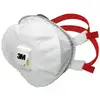 Image de Boîte de 5 masques respiratoires coques jetables série 8835+ ffp3 rd avec soupape 3m 7100081542 587330