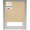 Image de Sol Royal Store enrouleur occultant et isolant thermique 60x160cm Creme - SolReflect T42 - Montage simple