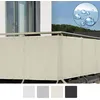 Image de Brise vue pour balcon - SOL ROYAL - Modèle PB2 - 500x90cm - Opaque - Résistant aux intempéries