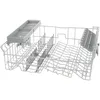 Image de Panier supérieur dorigine pour lave-vaisselle BOSCH SIEMENS GAGGENAU NEFF BALAY - Blanc