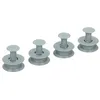 Image de Panier à couverts pour lave-vaisselle - WHIRLPOOL - 4 roulettes - Gris