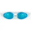 Image de Lunettes de natation Sailfish Flow blanches avec verres transparents bleus