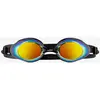 Image de Lunettes de natation Sailfish Flow noires avec verres miroir jaunes