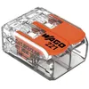 Image de Connecteur électrique - Wago - Transparent - Pack de 50 - 41 A/450 V - Utilisation intérieure