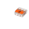 Image de 30 mini connecteur WAGO 3 entrées pour fil souple ou rigide 221-613