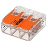 Image de 30 mini connecteur WAGO 3 entrées pour fil souple ou rigide