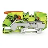 Image de Borne de protection - Wago - 2116-5207 - 2 connecteurs - Vert-jaune - Intérieur
