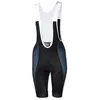 Image de Cuissard à bretelles femme - XLC - TR-S21 - noir/blanc/bleu - peau rembourrée 10 mm - pour vélo sur route