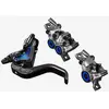 Image de Jeu de disques de frein Magura MT Trail SL hydraulique PostMount Levier 1 doigt noir cromo