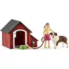 Image de Schleich Figurine 42376 - Animal De La Ferme - Niche