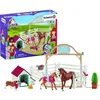 Image de SCHLEICH - Horse Club Chevaux invités d’Hannah avec Chienne Ruby - Fille - 5 ans et plus - Multicolore