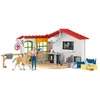 Image de Coffret Cabinet vétérinaire avec animaux SCHLEICH - Gamme Farm World - Modèle 42502