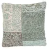 Image de Coussin Patchwork Symphony 45x45cm Turquoise