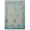 Image de Tapis Vintage Tissé "nostalgia" Turquoise 120 X 170 Cm