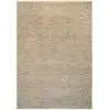 Image de Tapis Géométrique Fait Main "aperitif" Beige & Marron 80 X 150 Cm