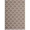 Image de Tapis Tissé À Poils Courts "batu" Beige 80 X 150 Cm