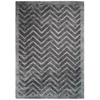 Image de Tapis Rayures À Poils Courts "luxury Iv" Gris 200 X 290 Cm