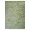 Image de Tapis À Poils Courts Fait Main "luxury I" Vert 160 X 230 Cm