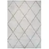 Image de Tapis Géométrique À Poils Courts "luxury Ii" Taupe 80 X 150 Cm