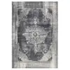 Image de Tapis Imprimé Antique "vintage" Gris Foncé 160 X 230 Cm