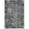 Image de Tapis Antique À Poils Courts "vintage" Gris 140 X 200 Cm