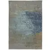 Image de Tapis Vintage À Poils Courts "blaze" Bleu 155 X 230 Cm