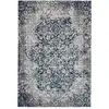 Image de Tapis Imprimé Jacquard "river" Gris 80 X 150 Cm