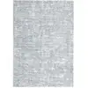 Image de Tapis Vintage Tissé À La Main "etna" Gris & Argent 80 X 150 Cm