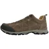 Image de Hommes Meindl Chaussure de randonnée Matera Cuir Lacets Plat - Marron foncé/mocca 46