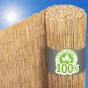 Image de 110x600 Brise-Vue Balcon Canisse Roseau - Clôture Jardin Pare-Soleil Coupe Vent