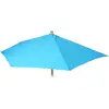 Image de Toile De Rechange Pour Parasol Semi-circulaire Parla 300cm Uv 50+ 3kg Turquoise